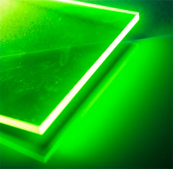 Флуоресцентное акриловое стекло