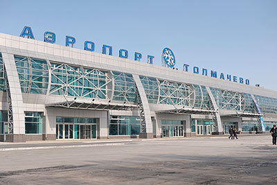 Фасад международного аэропорта Толмачево с применением акп Алюминстрой Фасад международного аэропорта Толмачево с применением акп Алюминстрой